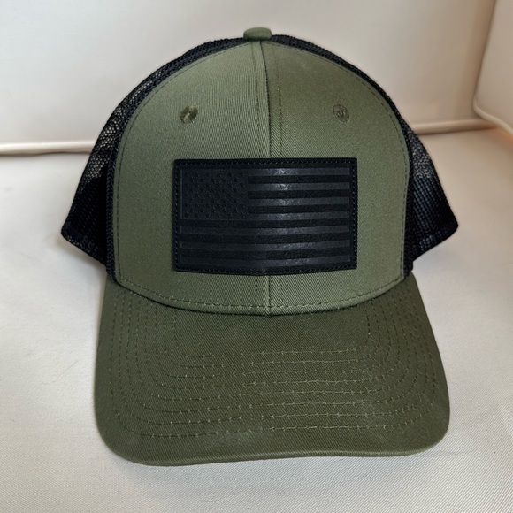 Authentic American Heritage Olive and Black Hat - Picture 1 of 6